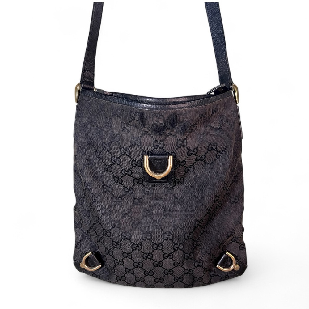 Gucci Abbey Canvas Crossbody